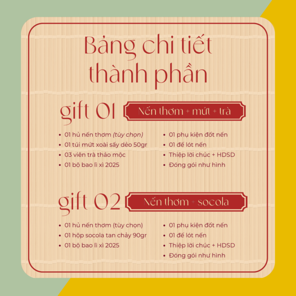 Giỏ quà Tết (Thủy tinh) - Hình ảnh 4